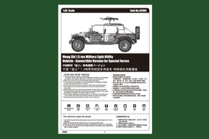 Hobby Boss 82469 Meng Shi Véhicule utilitaire léger militaire de 1,5 tonne (1/35) – immagine 3
