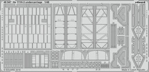 Train d&amp;#39;atterrissage Eduard 48947 He 111H-3 ICM 1/48