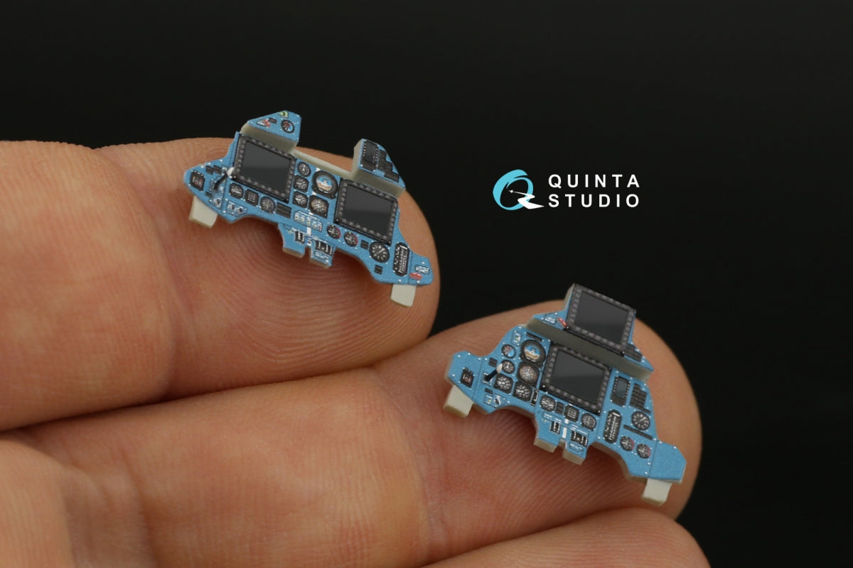 Intérieur imprimé en 3D et coloré sur papier décalcomanie Quinta Studio QD48212 Su-30MKK (KittyHawk) 1/48 – image 11