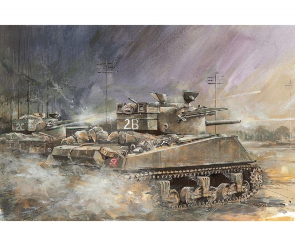 Dragon 6405 M4A4 avec roquette de 60 lb 1/35