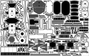 Pontos 23007F1 HMS RODNEY 1942 Kit de détails au 1/200 – image 25