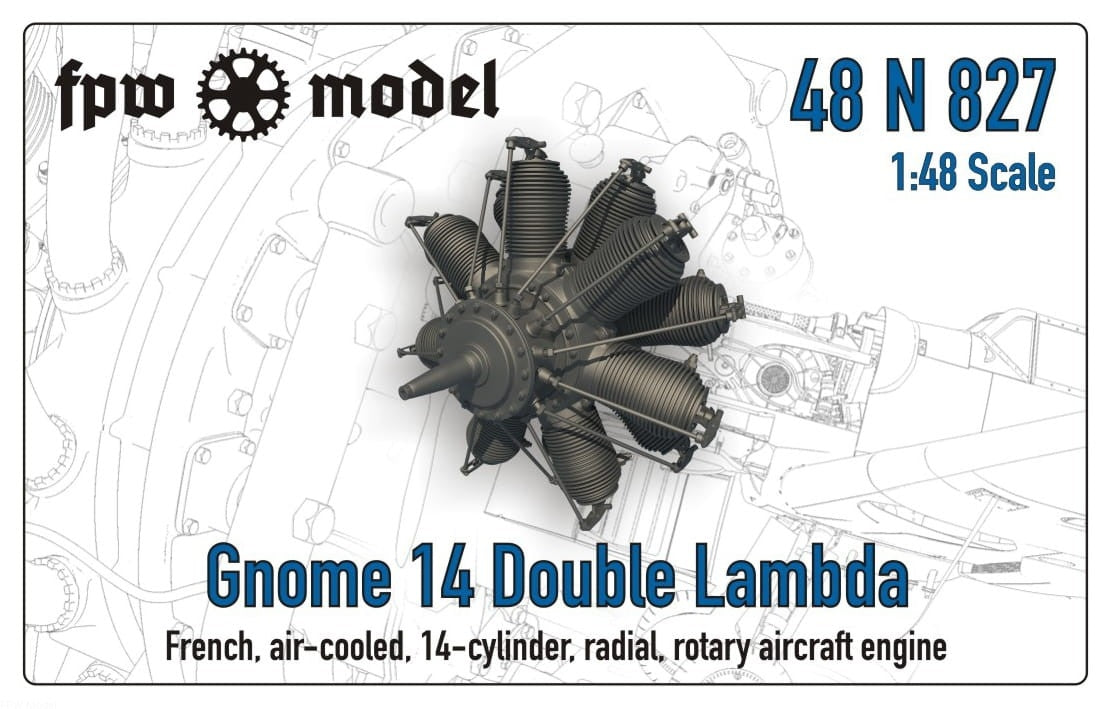 FPW Modèle 48N827 Gnome 14 Double Lambda 1/48