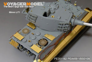 Maquette Voyager PE351182 Char King Tiger allemand de la Seconde Guerre mondiale (tourelle Hensehel) (pour kit DRAGON/ZVEZDA) 1/35 – Bild 14