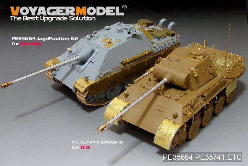 Maquette Voyager PE35741 Panther D allemand de base de la Seconde Guerre mondiale pour ICM 35361 1/35 – imagen 17
