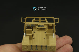 Intérieur imprimé en 3D et coloré sur papier décalcomanie Quinta Studio QD48310 pour la famille HUMVEE (Tamiya) au 1/48 – image 8