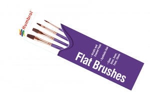 Lot de pinceaux Humbrol AG4305 - Plats 3, 5, 7, 10