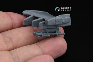 Quinta Studio QT72033 9S846 Strelets, twin launch module kit (for all kits) 1/72
