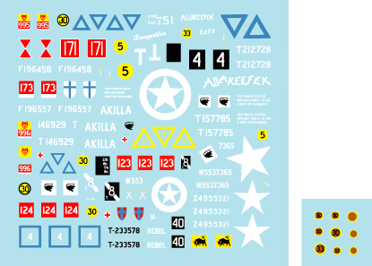 Star Decals 35-921 Blindés britanniques en Normandie 1/35 – imagen 3