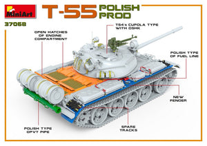 MiniArt 37068 T-55 PRODUCTION POLONAISE 1/35 – immagine 12
