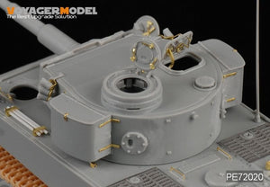Maquette Voyager PE72020, char allemand Tiger I de la Seconde Guerre mondiale, production initiale pour DRAGON 7370 au 1/72 – image 4