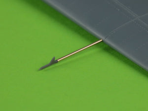 Maquette Master AM-48-169 F4F-3 Wildcat LATE - Mitrailleuses Browning .50 avec orifices de radiateur ronds et deux versions du tube de Pitot au 1/48 – imagen 11