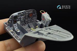 Intérieur imprimé en 3D et coloré sur papier décalcomanie Quinta Studio QD32106 A-6E Intruder (Trumpeter) 1/32 – Bild 12
