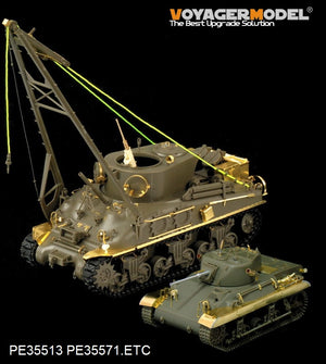 Maquette Voyager PE35571 Char aéroporté M22 Locust (T9E1) de la Seconde Guerre mondiale (version britannique) POUR BRONCO CB35161 1/35  – Bild 9