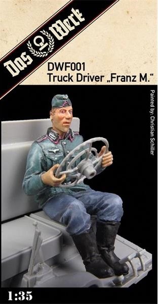 Das Werk DWF001 Figurine de pilote "Franz M." 1/35