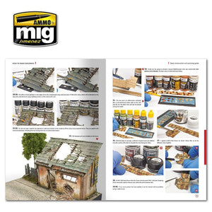 AMMO de Mig Jimenez 6135 COMMENT CONSTRUIRE DES BÂTIMENTS. GUIDE DE CONSTRUCTION ET DE PEINTURE DE BASE (Anglais) – image 3