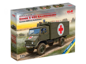 ICM 35138 Unimog S 404 Krankenwagen Ambulance militaire allemande 1/35 – image 2