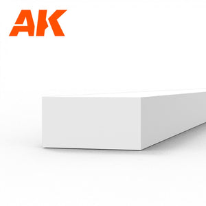 AK Interactive AK6531 BANDES 2,00 X 4,00 X 350MM – BANDE DE STYRÈNE – (8 UNITÉS) – image 2