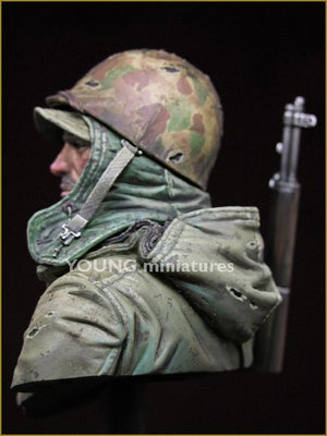 Young Miniatures YM1838 THE CHOSIN FEW Battle of Jang-Jin Reservoir USMC KOREAN WAR 1950 1/10 – zdjęcie 4