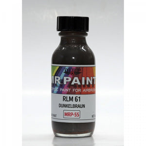 Peinture MR. Paint MRP-055 RLM 61 Brun foncé (Dunkelbraun) - Seconde Guerre mondiale - Allemande - 30 ml – image 2