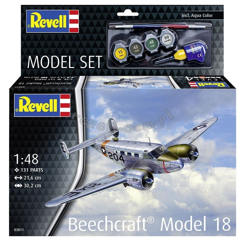 Revell 63811 Beechcraft Modèle 18 - maquette au 1/72 