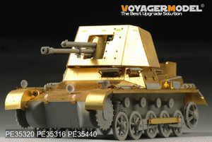 Maquette Voyager PE35440, canon de base allemand PaK(t) Panzerjäger I de 47 mm de la Seconde Guerre mondiale pour DRAGON 6230 au 1/35 – image 5