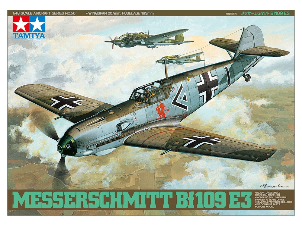 Tamiya 61050 Messerschmitt Bf109 E-3 1/48 – imagen 2