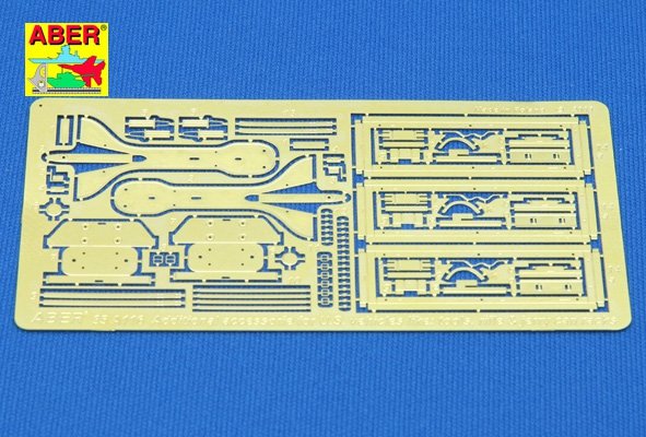 Aber 35A116 Accessoires supplémentaires pour véhicules américains tels que : outils, supports pour fusils et jerricans (1/35)