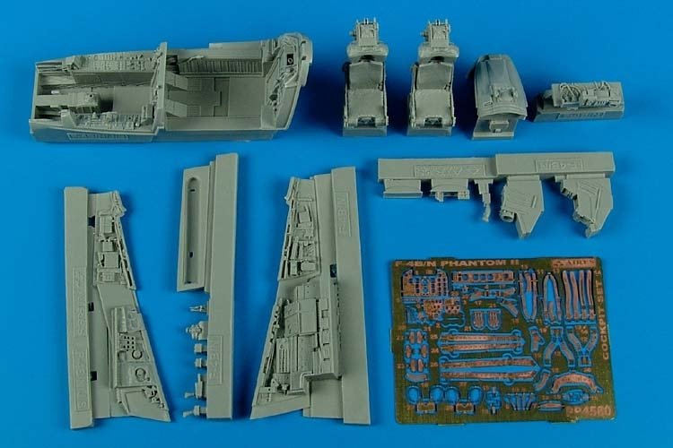 Ensemble de cockpit Aires 4580 F-4B/N Phantom II 1/48 ACADEMY 