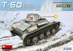 MiniArt 35215 T-60 PREMIÈRE SÉRIE. CHAR LÉGER SOVIÉTIQUE. KIT D&amp;#39;INTÉRIEUR (1/35)