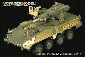 Maquette Voyager PE35189 M1128 MGS de l&amp;#39;armée américaine moderne pour AFV CLUB 35128 1/35 – Bild 2