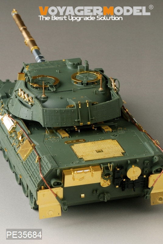 Maquette Voyager PE35684 du char de combat principal allemand Leopard 1A5 moderne pour TAKOM 2004, échelle 1/35 – immagine 13