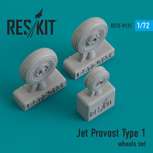 RESKIT RS72-0131 JET PROVOST TYPE 1 JEU DE ROUES (LESTÉES) 1/72