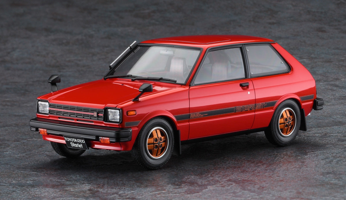 Hasegawa HC63-21163 Toyota Starlet KP61 S (3 portes) Version intermédiaire (1980)  – image 2