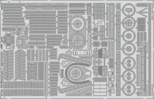 Eduard 53123 USS Missouri partie 7 - superstructure TRUMPETER 1/200
