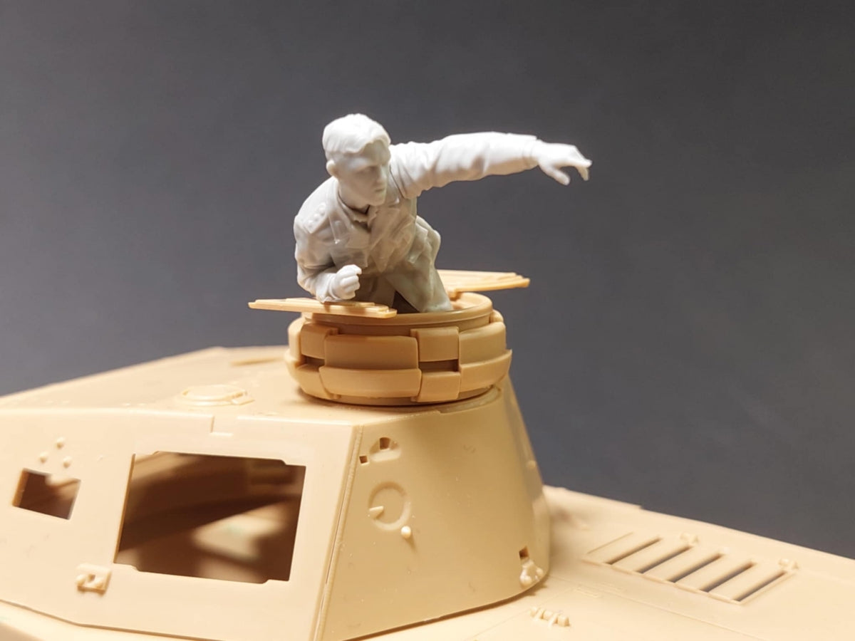 Panzer Art FI35-250 DAK Pz.lll/IV tank commander 1/35 – zdjęcie 3