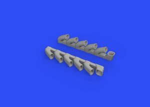Eduard 648588 Pots d&amp;#39;échappement Il-2 1/48 TAMIYA