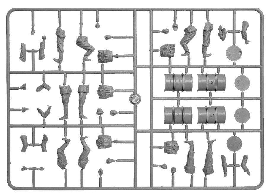 MiniArt 35366 SOLDATS ALLEMANDS AVEC BARILS DE CARBURANT. ÉDITION SPÉCIALE 1/35 – Bild 2