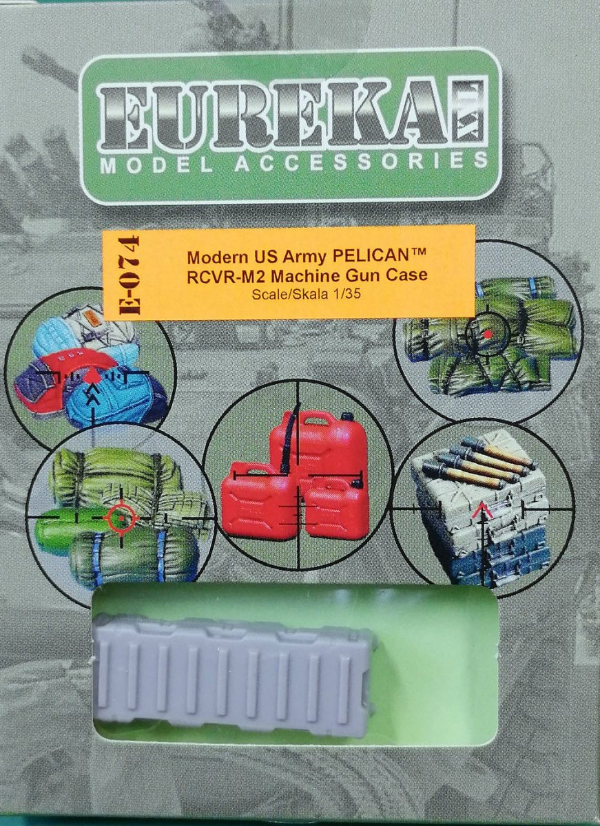 Eureka XXL E-074 Étui pour mitrailleuse PELICAN M2-RCVR de l&amp;#39;armée américaine moderne, échelle 1/35 – Bild 2