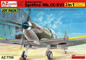 AZmodel AZ7706 Supermarine Spitfire Mk.IX/XVI 3 en 1 JOYPACK (1/72)