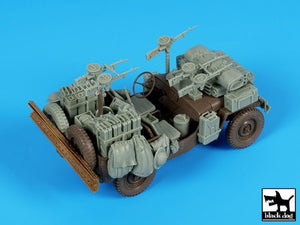 Ensemble d&amp;#39;accessoires Black Dog T35224 pour Jeep SAS britannique en Afrique, échelle 1/35 – imagen 3