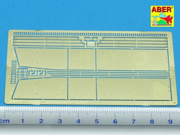 Aber 35A056 Couvercles de tourelle pour PzKpfw III (1/35) – image 2