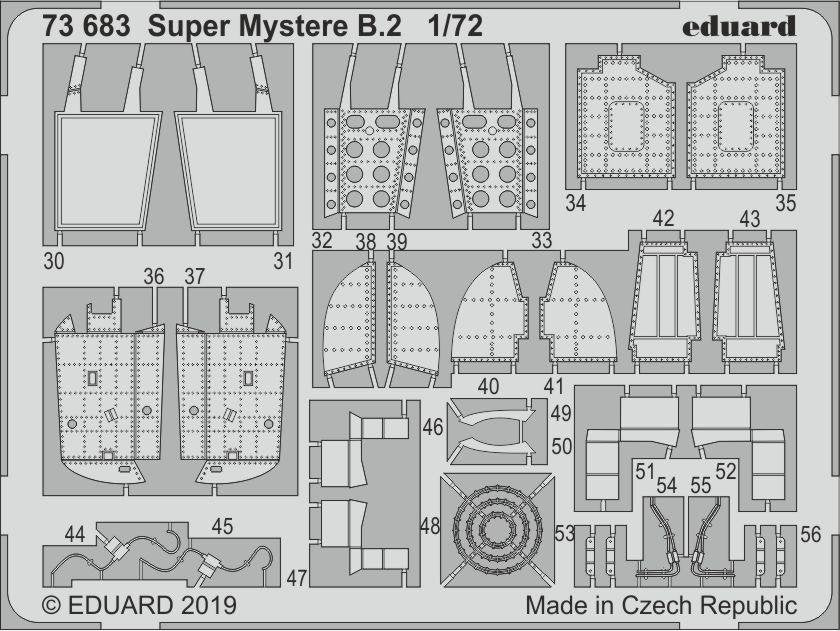 Eduard BIG72152 Super Mystere B.2 1/72 SPECIAL HOBBY – zdjęcie 4