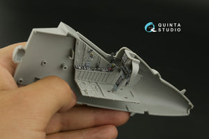 Intérieur imprimé en 3D et coloré sur papier décalcomanie Quinta Studio QDS-32193 AV-8B Harrier II (petit modèle) (Trumpeter) (petit) 1/32 – image 8