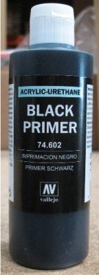Apprêt de surface Vallejo 74602 Noir 200ml.