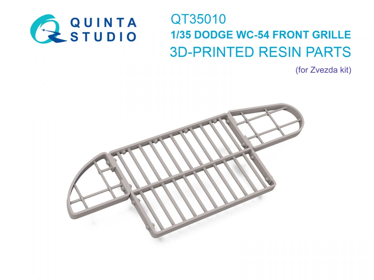 Quinta Studio QT35010 Calandre avant Dodge WC-54 (Zvezda) 1/35
