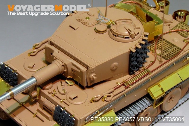 Maquette Voyager PE35880, char allemand Tiger I MID de la Seconde Guerre mondiale, pour RMF au 1/35 – image 8