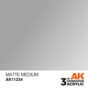 AK Interactive AK11234 MATTE MEDIUM – AUXILIAIRE 17 ml