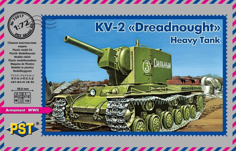 PST 72017 KV-2 Char lourd 1/72