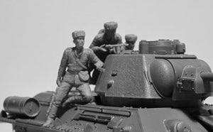 ICM 35640 Cavaliers de chars soviétiques (1943-1945) 4 figurines 1/35 – image 3