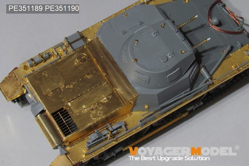 Maquette Voyager PE351189, char allemand Pz.Kpfw.I Ausf.B de la Seconde Guerre mondiale (pour TAKOM 2145), échelle 1/35 – Bild 5
